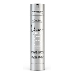 L'Oreal Professionnel Лак Infinium Pure Strong сильной фиксации, 300 мл