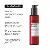 L'Oreal Professionnel Профессиональный несмываемый термозащитный крем-уход Blow-dry Fluidifier для нормальных волос, 150 мл