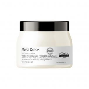 L'Oreal Professionnel Serie Expert Metal Detox Маска для восстановления окрашенных волос, 500 мл